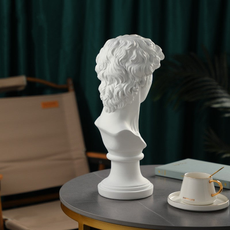 Modern Simple David Resin Statue Home Office Decoration Artifact