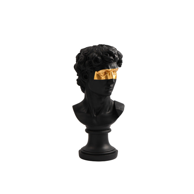 Modern Simple David Resin Statue Home Office Decoration Artifact